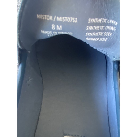 Steve Madden Chunky Lugged Sole Blue Mistor Loafer Women's Shoe Size 8 - Picture 12 of 16